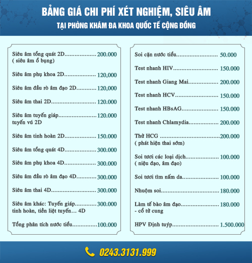 Chi phí chữa bệnh lậu bao nhiêu tiền? – Bảng giá mới cập nhật