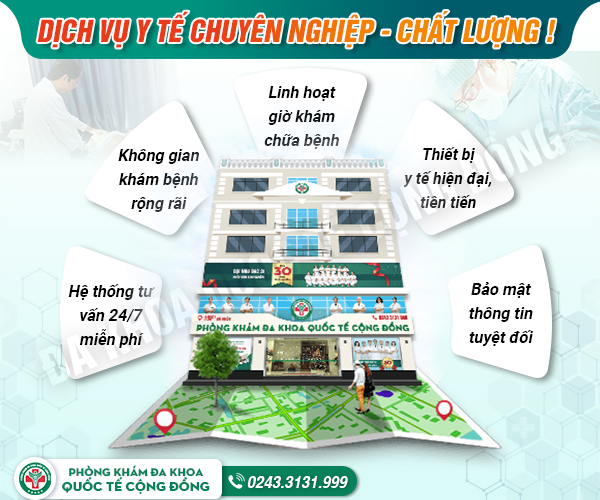 Đa khoa Quốc tế Cộng Đồng – Uy tín được tạo dựng bằng kết quả điều trị